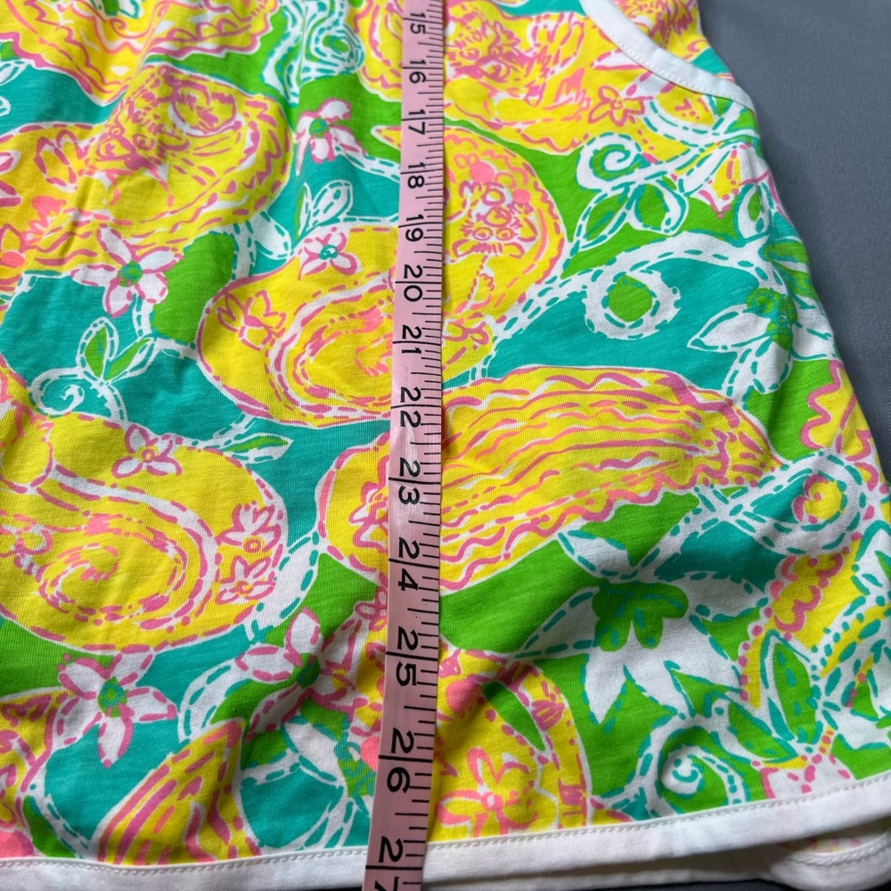 Lilly Pulitzer Strapless Romper Short Set Pima Cotton Pockets Size XL 2014 - Picture 11 of 11